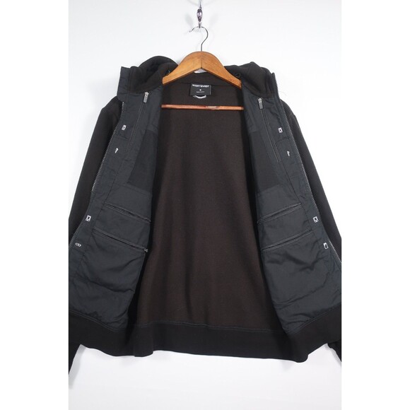 SCOTTeVEST Black Microfleece Hoodie Jacket Full Zip 21 Pockets Technical Men's S - Picture 10 of 13